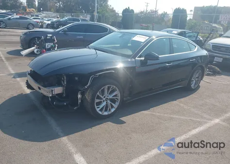 2021 Audi A5 Sportback Premium 40 Tfsi Quattro S Tronic из США, поврежденный, VIN WAUABCF59MA033398